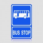 Biển báo điểm dừng xe bus