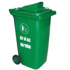 Thùng đựng rác nhựa HDPE có nắp khe bỏ rác VNSG140