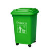 Thùng rác nhựa HDPE 60L màu xanh lá