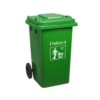 Thùng rác nhựa HDPE 240L màu xanh lá