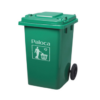 Thùng rác nhựa HDPE 80L xanh lá